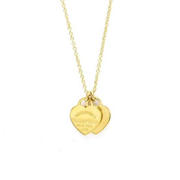 Tiffany & Co. Jewelry - TIFFANY 18k Gold Heart Necklace